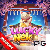 Lucky Neko hot game icon artwork